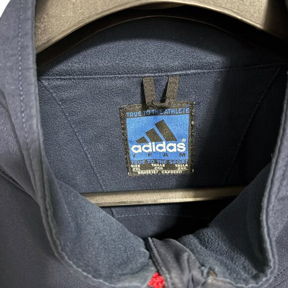 Adidas Team Duquesne Dukes Basketball Full Zip Windbreaker Jacket Size XXL - Picture 5 of 6